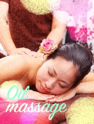 精油按摩，旅行的片刻休息