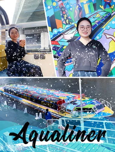 大阪乘船首推！水上巴士"Aqua Liner"遊覧水都大阪