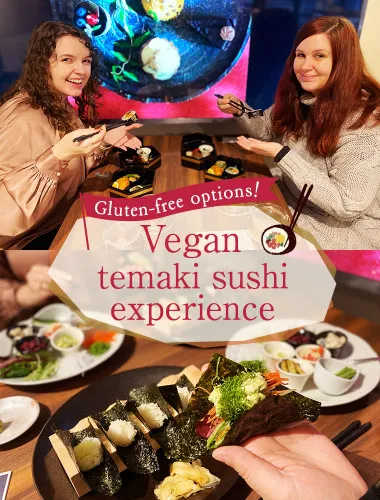 素食手捲壽司體驗～日本精進料理×融合素食的美味～