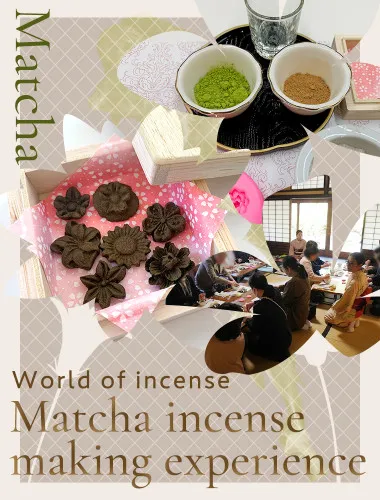World of incense: Matcha incense making experience