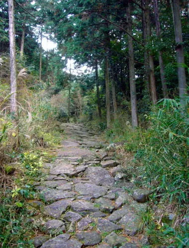 Kumano Kodo Iseji Route Magose-toge Pass