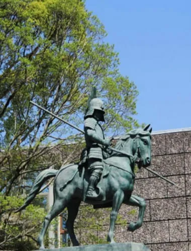 Statue of Kazutoyo Yamauchi