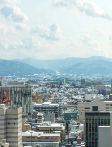 Toyama City Hall Observation Deck